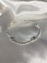 Load image into Gallery viewer, Silver Rhinestone Anklet
